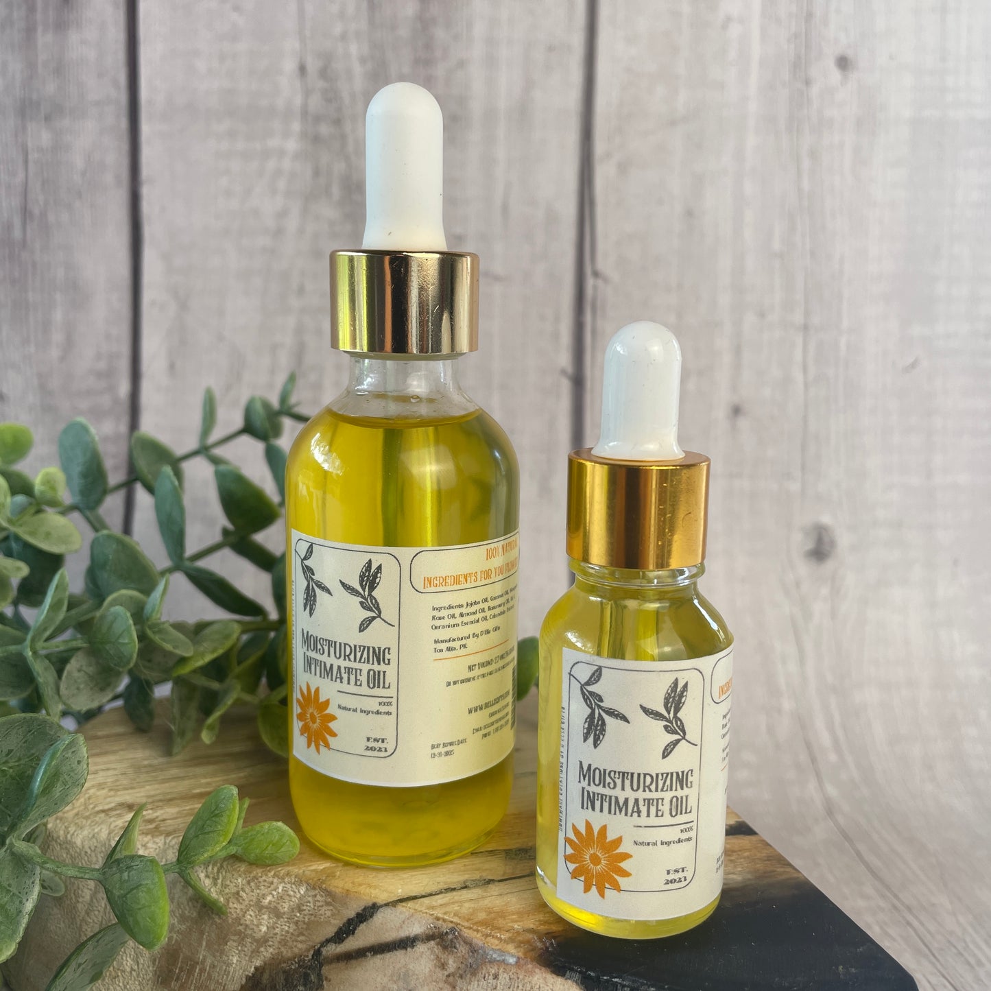 Aceite íntimo Silken Touch