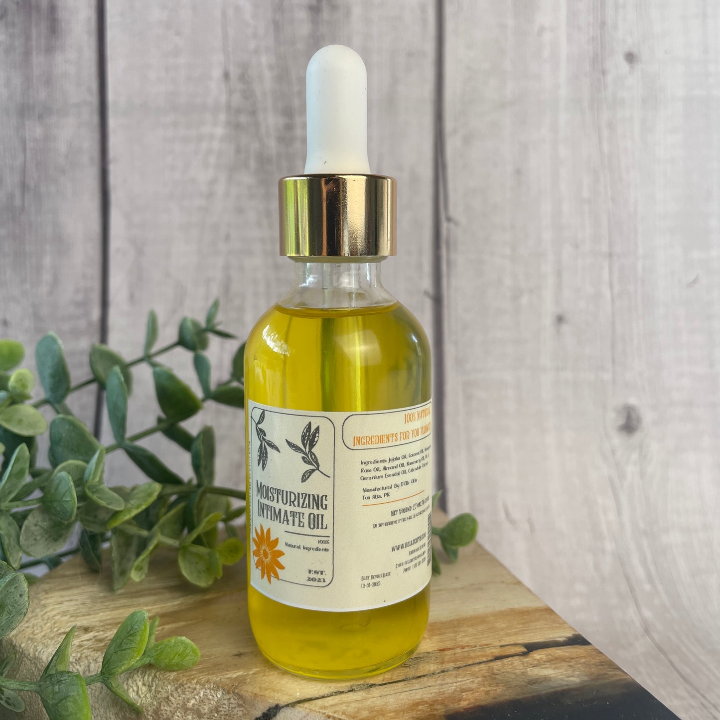 Aceite íntimo Silken Touch