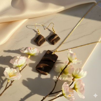 Golden Chocolate Mocha Set