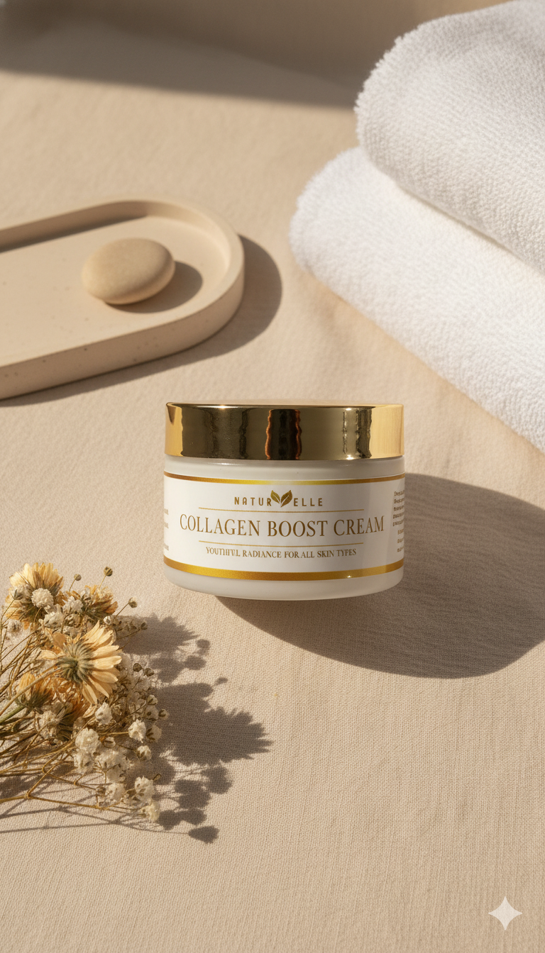 Collagen Boost Cream - Deep Hydratation, firmness and radiance - naturally